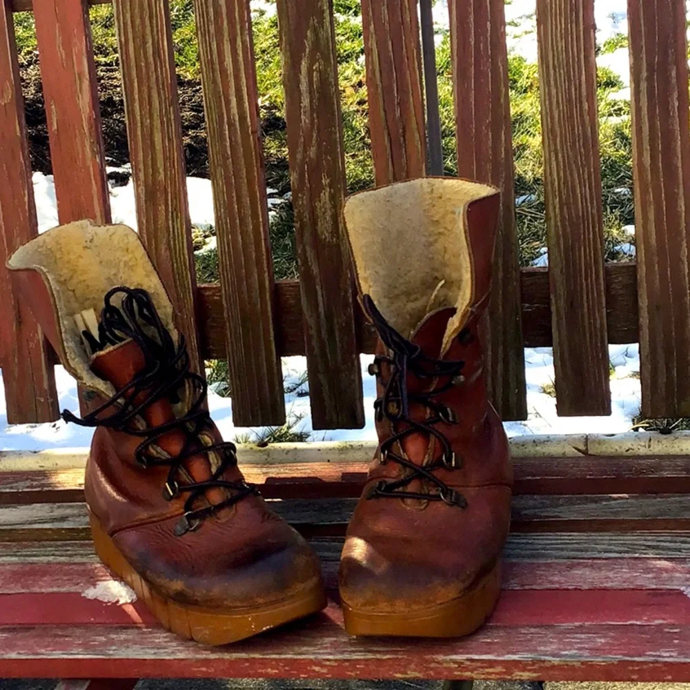 👜Vintage👢Cobbies Leather boots